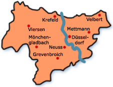Bezirk Dsseldorf - Krefeld - Niederberg